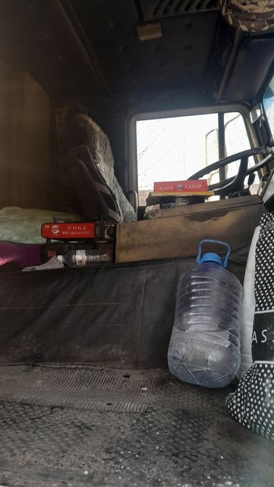 Маз тягачь с прицепом