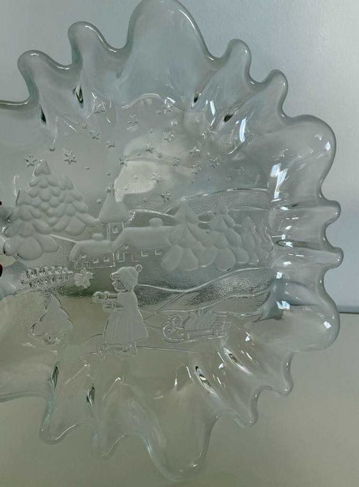 Кристално коледно плато Mikasa , Christmas Story