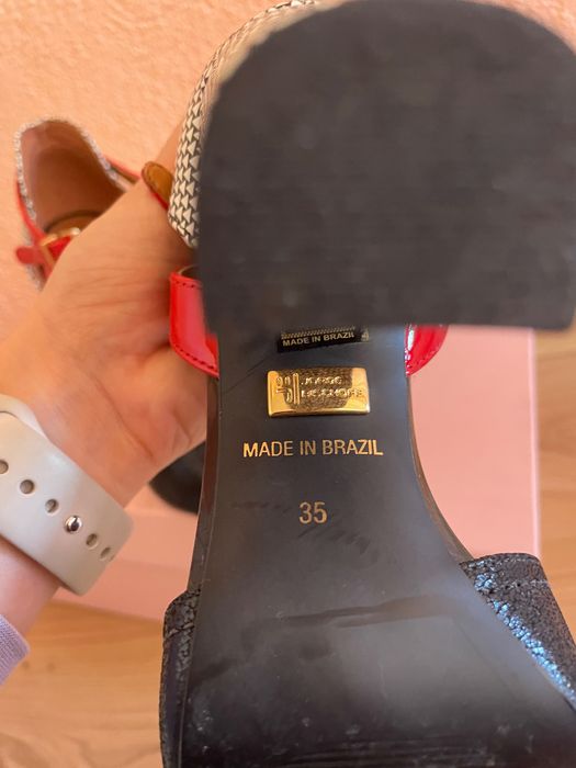 Сандали на висок ток Jorge Bischoff