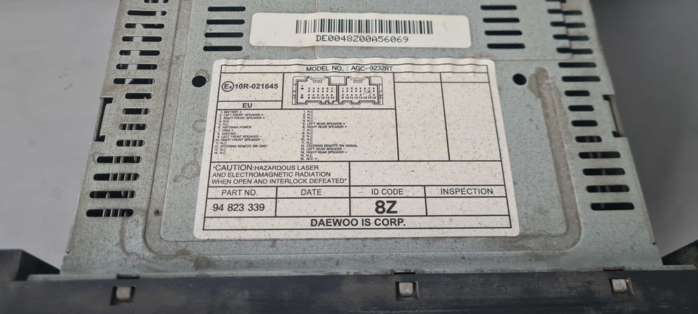 Музика CD Chevrolet Aveo 2007г.