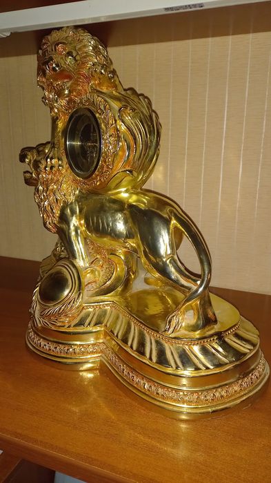 Статуэтка часы Львы