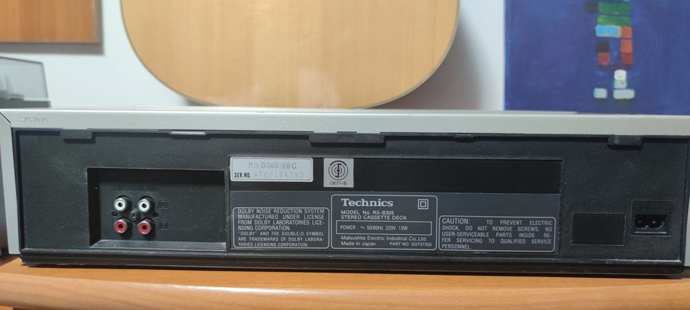 Technics Stereo Cassette Deck RS - B305 (casetofon)