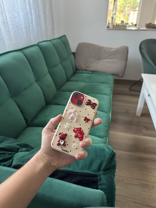 iPhone 14 64gb, Product Red, liber de rețea, sănătate baterie 84%, full box