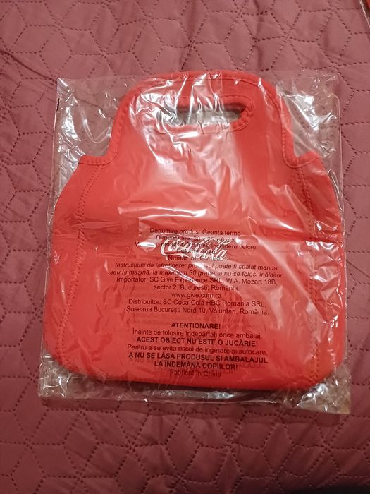Geantă termo Coca Cola nouă