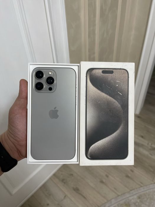 Iphone 15 pro max 256gb ideal yomkost 100%