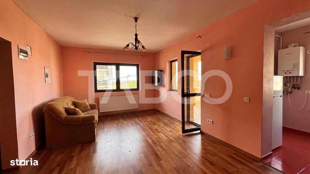 Apartament 2 camere de inchiriat mobilat utilat 50 mpu Tilisca Sibiu — fotografia 2