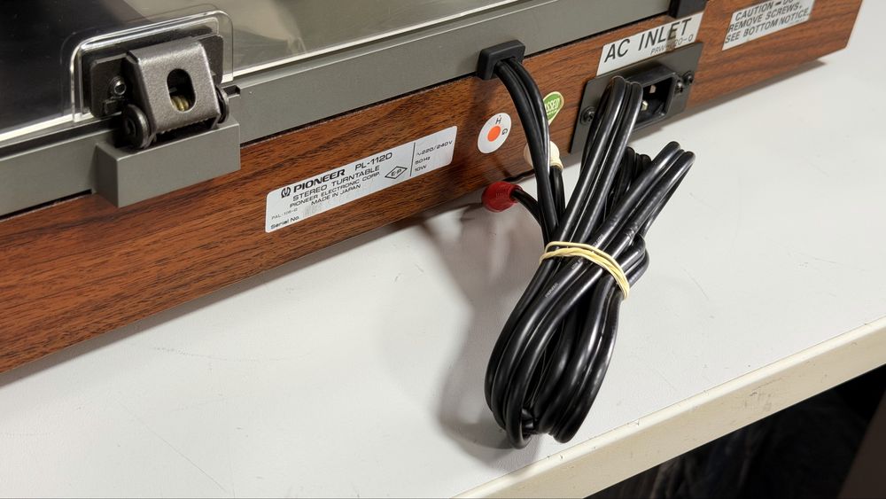Pioneer PL-1120 | Pick-up Vintage Hi-Fi | Belt Drive | 2 Viteze | Brat S-Shaped | Made in Japan
