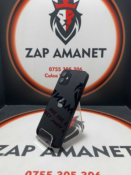 Zap Amanet Vitan - iPhone 12 - Black - 64Gb - 75%