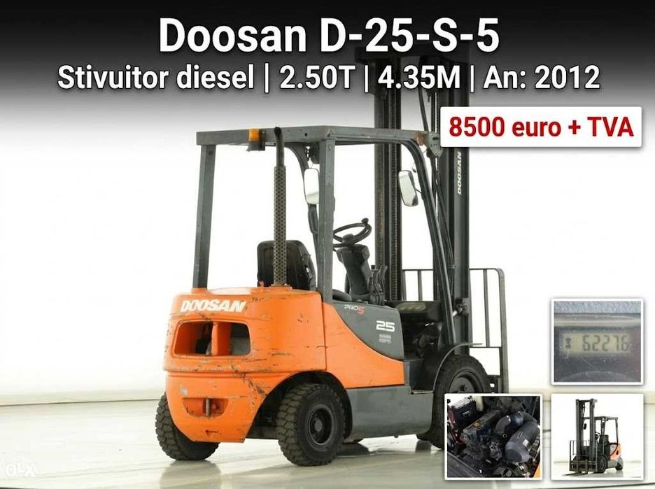 OCAZIE: Stivuitoare Diesel Import | Stare Top de la 7900 Euro | Rate