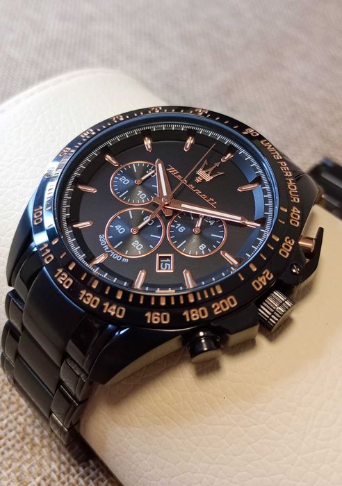 Ceas Maserati Traguardo  R8873612048 Cronograf  - Barbati