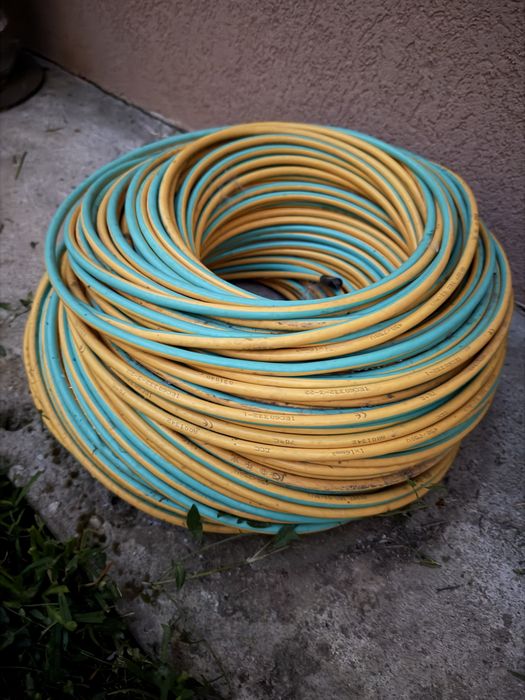 Conductor impamantare Myf 25 (H07V-K) Conductor cupru flexibil rola 100 m - Galben/verde