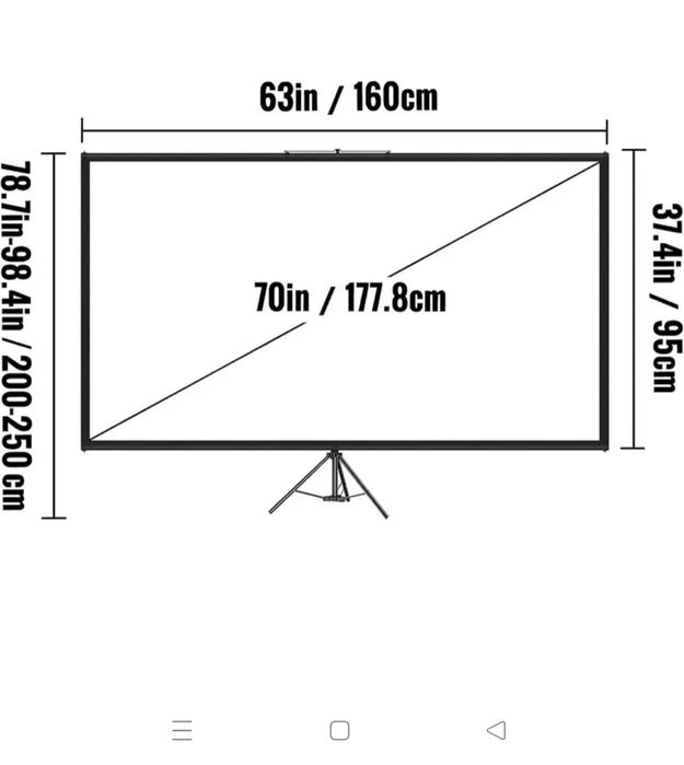 Платно за проектор