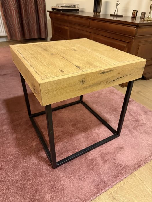 Masuta de cafea 50x50x50 cm stejar