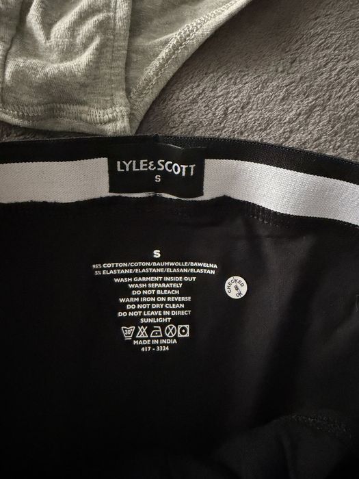 Lyle & Scott set 5 chiloti alb-gri-negru marimea S noi originali