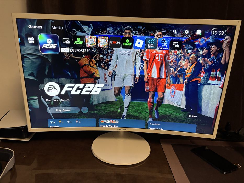 Monitor curbat Samsung 32” C32F391 – Full HD, HDMI