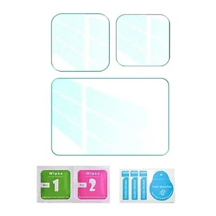 Husa silicon + protectie lentila + folie sticla ecran GoPro 9 10 11 12