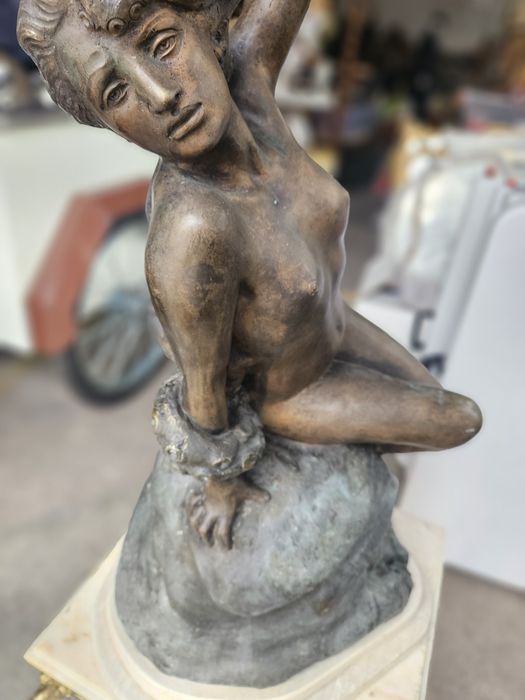 Statueta bronz Pathos realizata de A.Dorsi