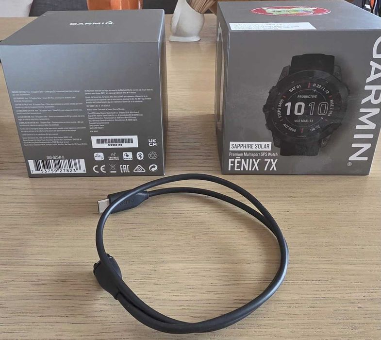 Garmin Fenix 7 solar sapphire