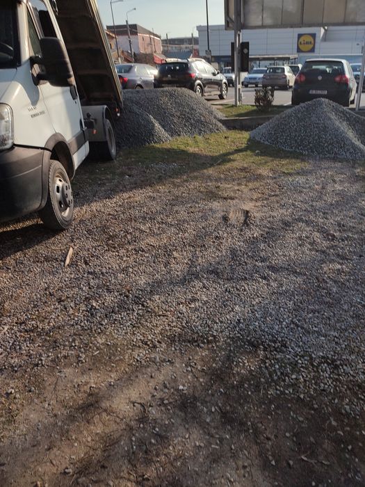 Nisip pietris piatra balast pamant Bucuresti Ilfov