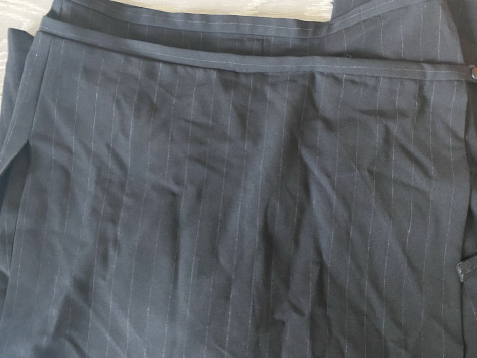 Pantaloni negrii tip fusta Zara XL