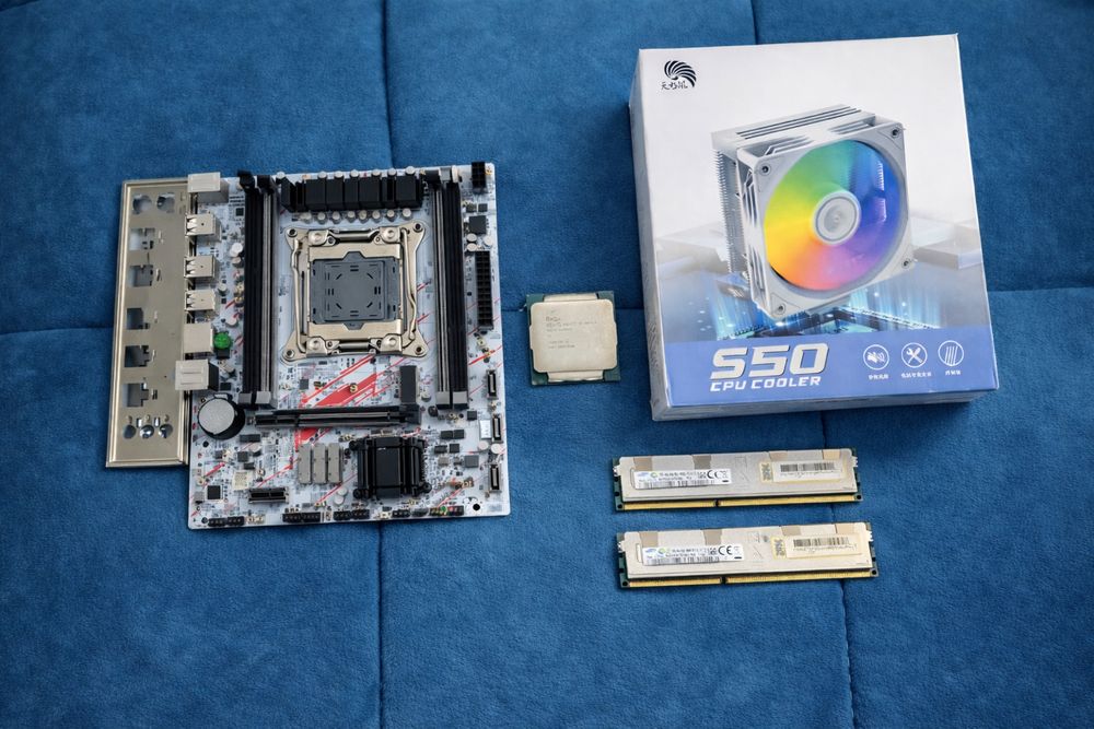 Мощные 12 ядерные комплекты X99 / Xeon 2673v3 + 32гб ОЗУ + Кулер