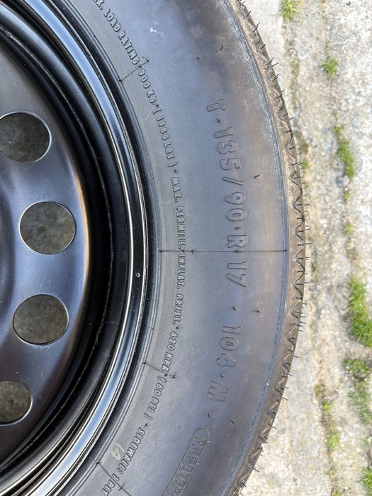 Roata noua de rezerva slim 135/90/R17