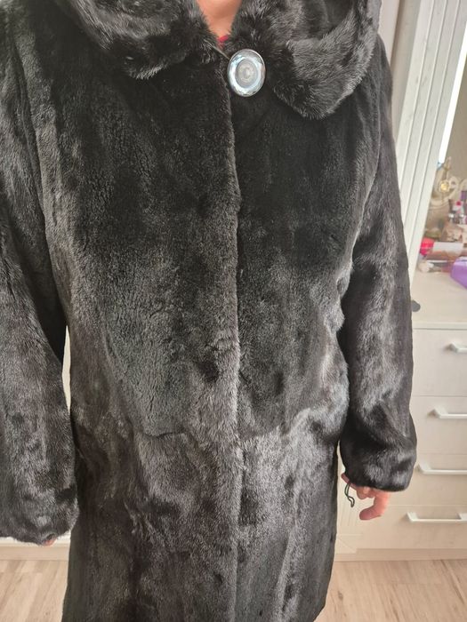 Шуба норковая, стриженая