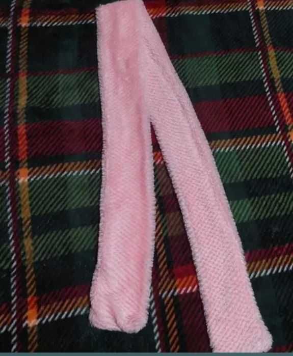 Eșarfă lungă plușată