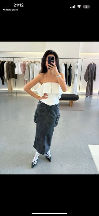 Юбка Messa из экокожи