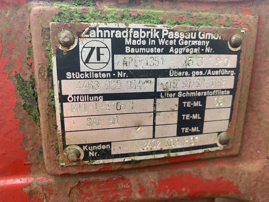 Punte,axa ZF APL 1351