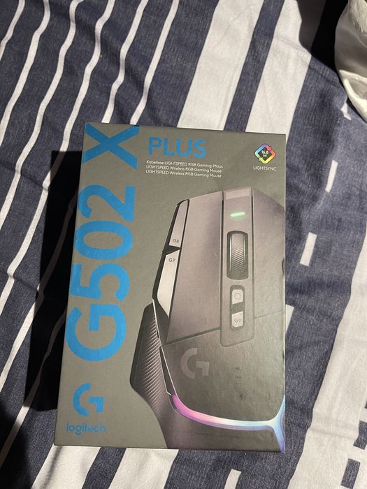 Logitech G502x plus