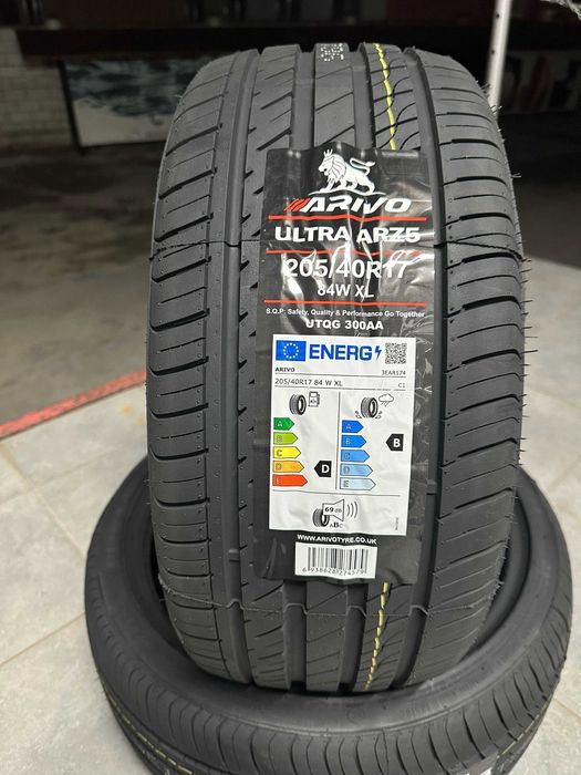 Нови летни гуми ARIVO ULTRA ARZ5 205/40R17 84W XL НОВ DOT БОРД 2054017