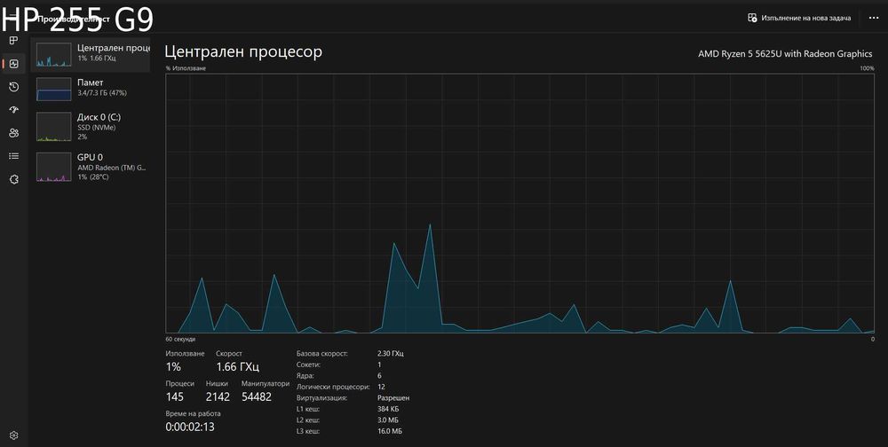 Продавам лаптопи HP 255 G7 и HP 255 G9 – комплект с аксесоари