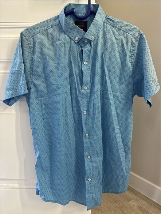 Рубашки мужские синие