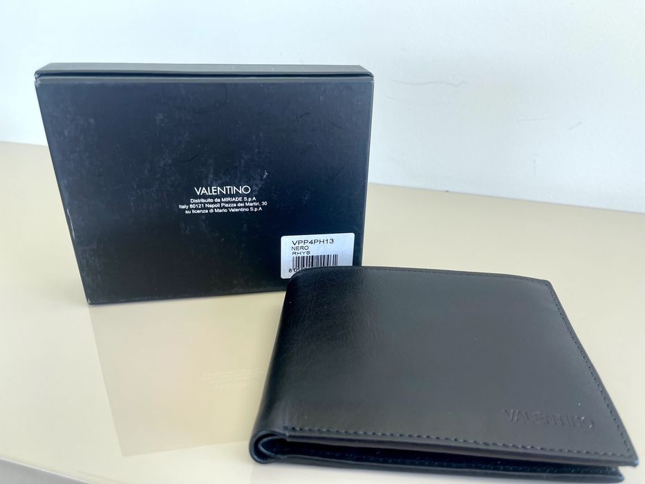 Mъжко портмоне естествена кожа Mario Valentino