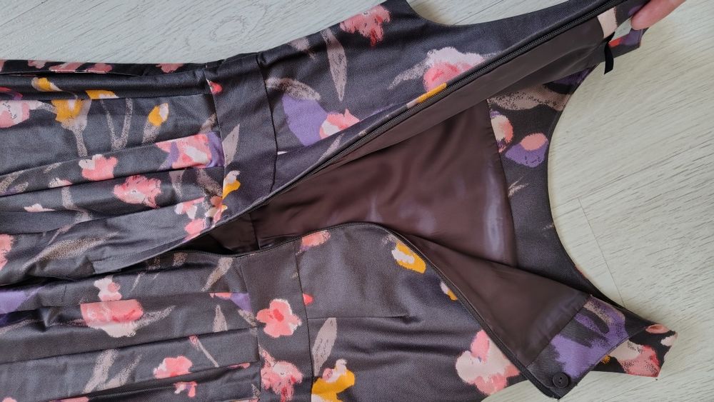 Rochie midi florală H&M 38