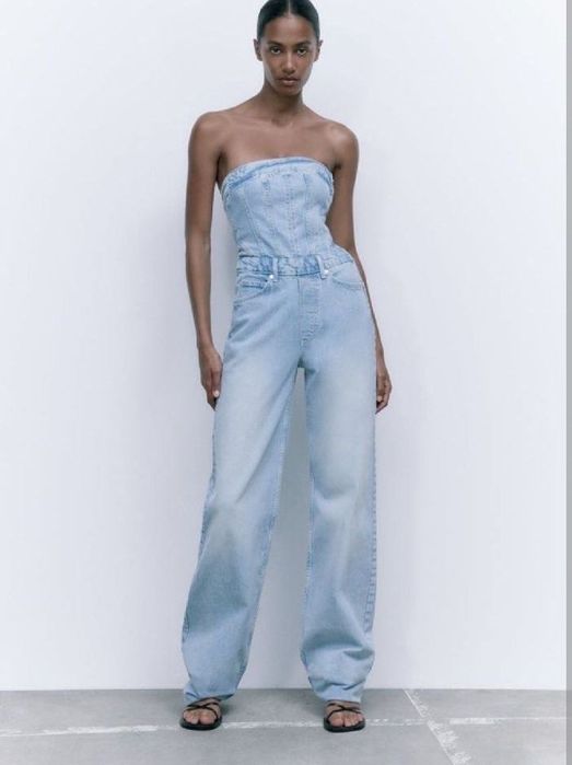 Джинсовый комбенизон