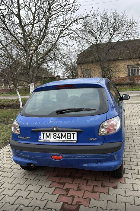 Peugeot 206, benzină, climă funcțională, stare bună – Timiș