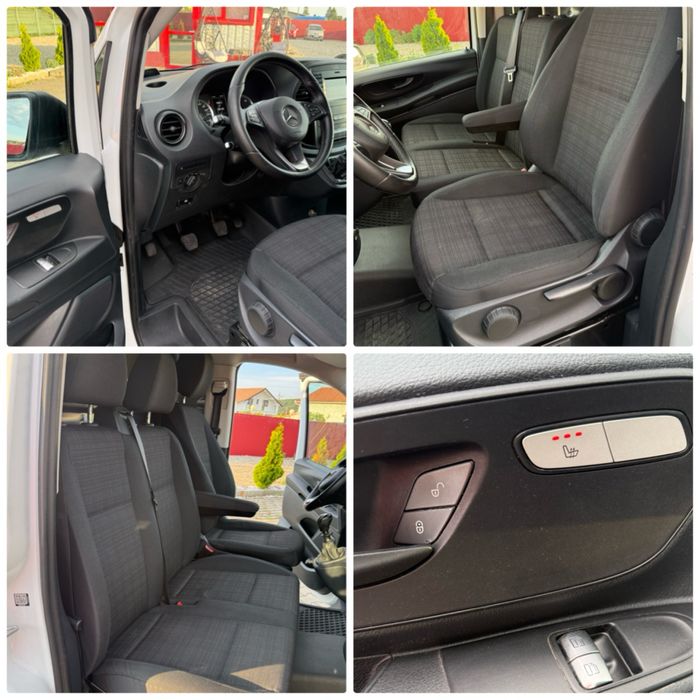 MERCEDES VITO LUNG 163 cai EURO 6 Clima Pilot Full Senzori Navigatie Color km reali Volan Piele+comenzi fara rugina recent adusa din Germania ZOLL