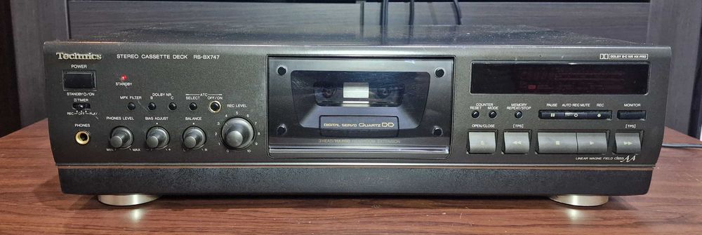 Cass deck Technics RS - BX 747 3 Head/Digital Servo Quartz DD