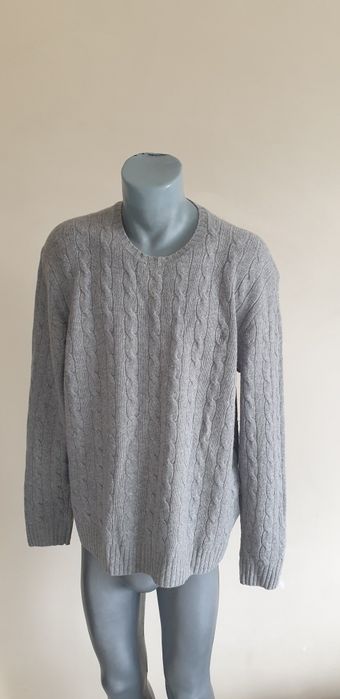 POLO Ralph Lauren Cable Merino/ Cashmere  XL  ОРИГИНАЛ! Mъжки Пуловер