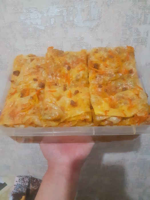 Yupqa, chuchvara har hil turdagi pishiriq va tortlar