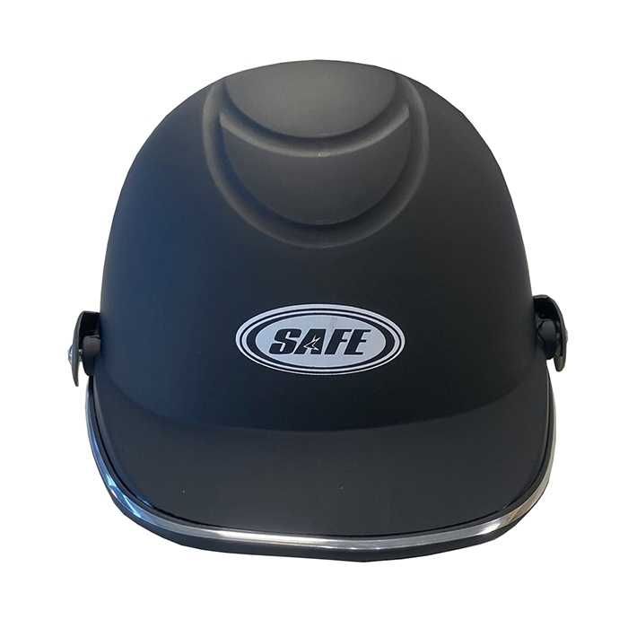 Каска SAFE за скутер и МОТОР, каска шапка с Козирка