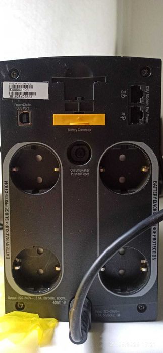 APC Back-UPS 800VA — ИБП с НОВЫМ аккумулятором