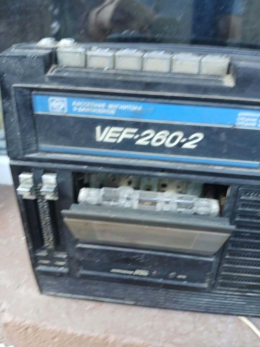 Радио касетофон Vef 260-2 и Vef 204