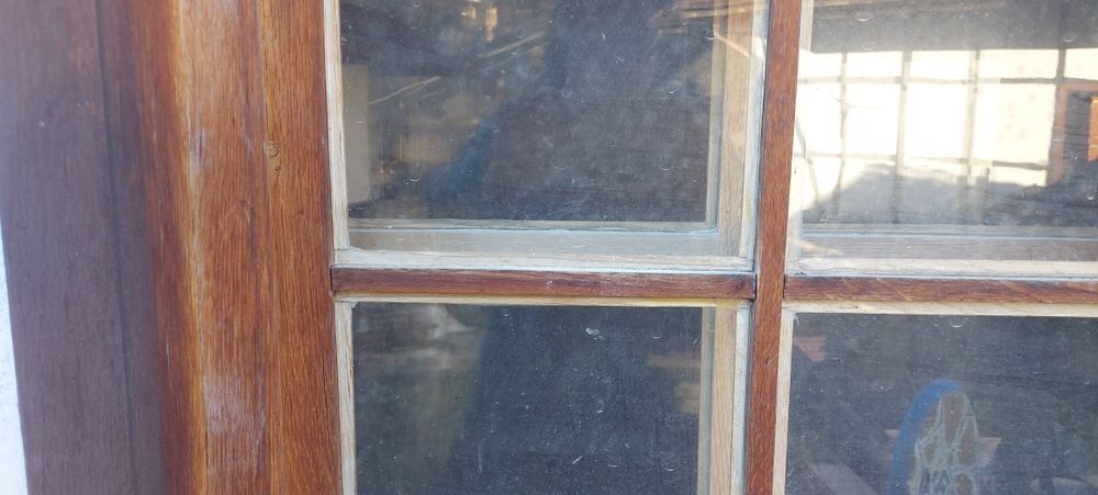 дъбова двойна дограма