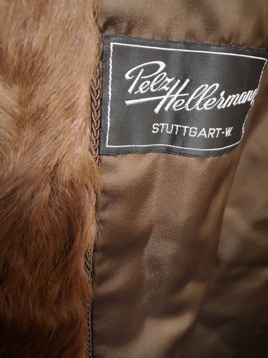 Haină de dama din blana de ied Mongolia