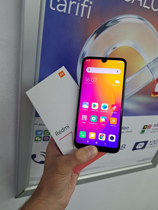 Redmi 7 память 32gb хама жои родной коробкали
