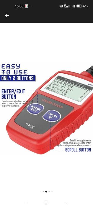Diagnoza Auto Noua Tester Auto Nou Diagnosticare Vehicul Obd 2 SIGILAT