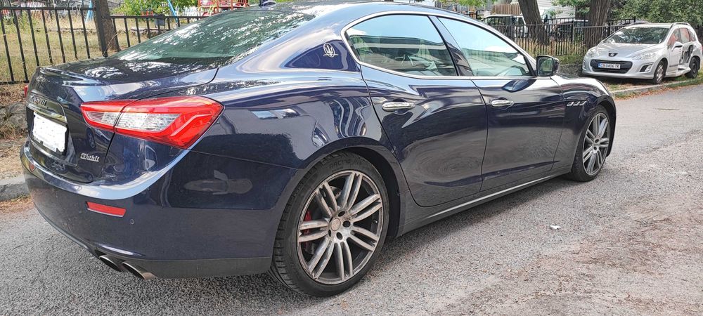 Maserati Мазерати Ghibli 3.0 S Q4 BI TURBO 410 кс 65000км РЕАЛНИ